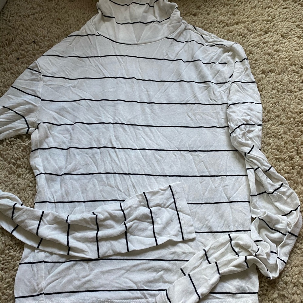 forever 21 cropped high neck top